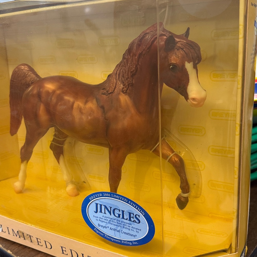 Breyer Limited Edition NO 1281 jingles of Pegasus therapeutic riding inc - Picture 3 of 5